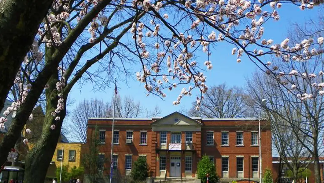Bloomfield brick building