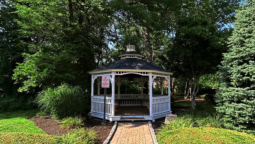 Rochelle Park gazebo